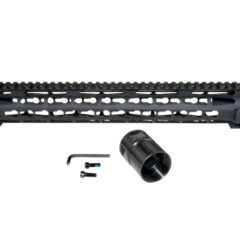 DB TAC Gorilla Series DPMS .308 Low Profile Super Slim Free Float Handguards Keymod, 16.5”
