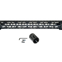 DB TAC AR-15 Jackal Series Super Slim Free Float Handguards, 19.5” Length Keymod
