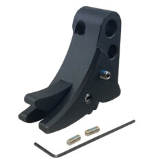 DB TAC Black Color Trigger Shoe With Black Color Safety For All Glock GEN 3-4 & GEN 5 models, from sub-compacts to large frames