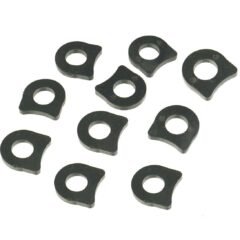 DB TAC 10 Pcs 1911 .45ACP Recoil Buffer Buffers, Made of Polymer Rubber Black