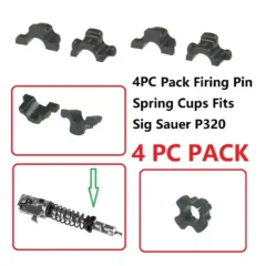 DB TAC 4PC (2 SET) Firing Pin Spring Cups Fits SIG SAUER P320