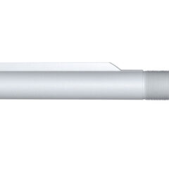 DB TAC 6 Position Receiver Extension Mil-spec 6 Position Silver Color Buffer Tube, Made in USA