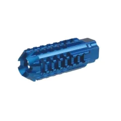 DB TAC Blue Color Aluminum Skeleton Muzzle Brake Compensator 1/2x28 Thread For .22LR/.223/5.56