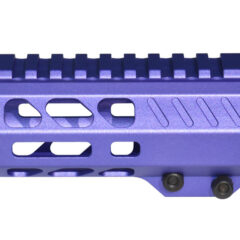 DB TAC Purple Color M-LOK Free Float Handguard for .223/5.56 Uppers, 4.2 Inch