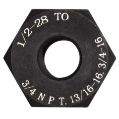 DB TAC Barrel Muzzle Thread Adapter Converter 1/2-28 RH to 3/4 NPT / 13/16x16 / 3/4x16