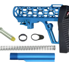 DB TAC Skeletonized Mil-Spec Stock Assembly - Blue Color