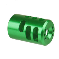 DB TAC Aluminum 1/2x28 TPI Thread For Ruger .22 Mark IV 22/45 Lite Muzzle Brake Compensator Green Color