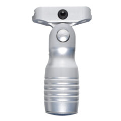 DB TAC Aluminum 5 Position Front Grip Foregrip For Picatinny/Weaver Rail Silver Color