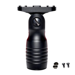 DB TAC Short Style Aluminum M-LOK 5 Position Front Grip Foregrip Black Color