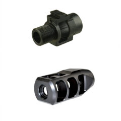 DB TAC All Steel Tanker 5/8x24 Thread Adapter For M 1 4 / M 1 A With Muzzle Brake Compensator
