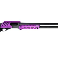 DB TAC Aftermarket Purple Anodized Aluminum Forend + Full-Length Receiver Rail — Fits Remington 870 / Tac14 / H&R 1871