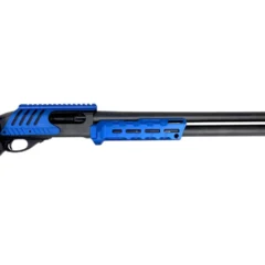 DB TAC Aftermarket Blue Anodized Aluminum Forend + Full-Length Receiver Rail — Fits Remington 870 / Tac14 / H&R 1871